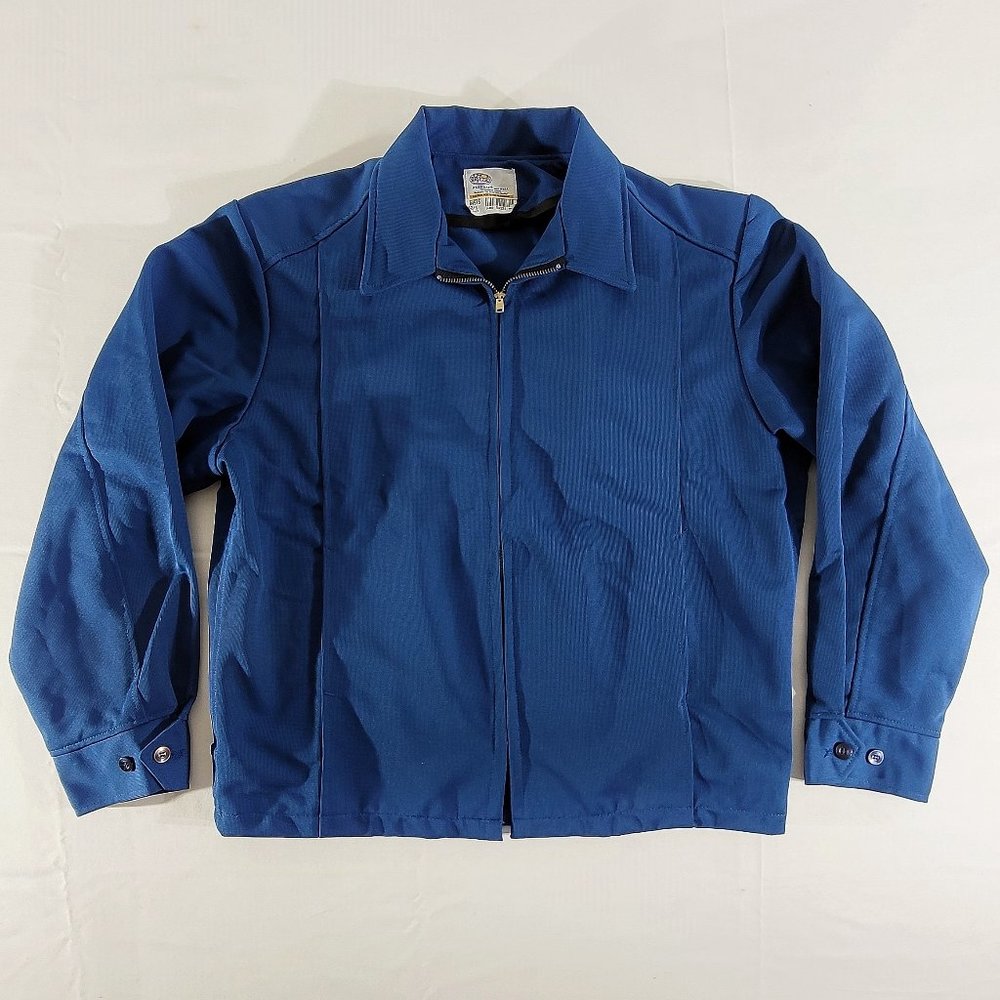 RIVERSIDE FLEXBAC Men's 42L Blue Lightweight Work / Shop Jacket - Made in USA